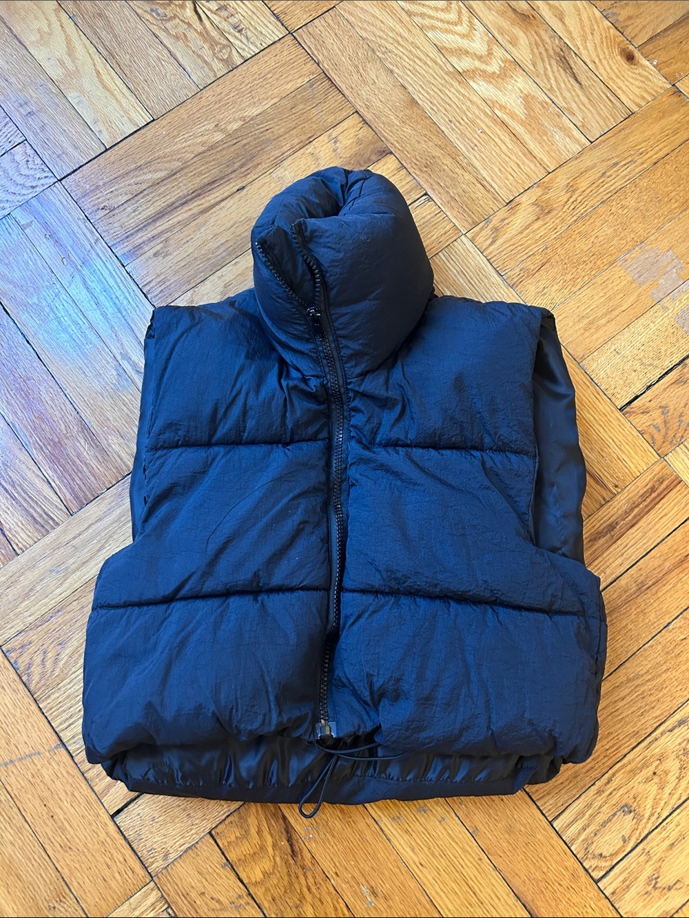 Crop Puffer Vest